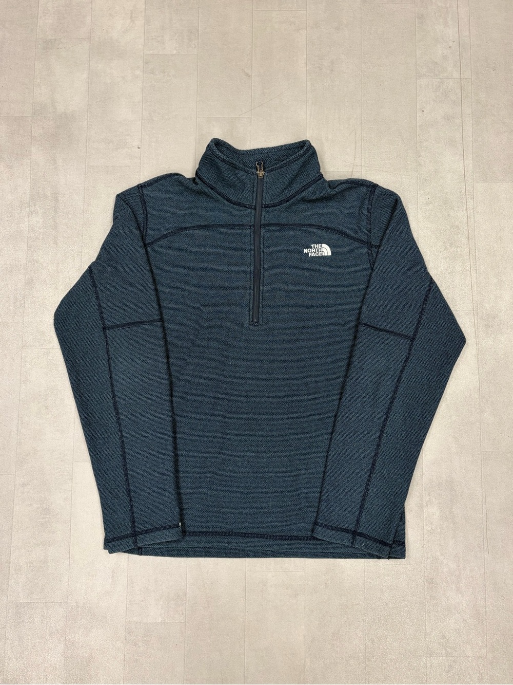 The North Face Men's Half-Zip Fleece Pullover - Dark Teal